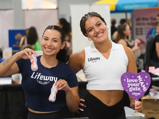 Vendor team at International Yoga Day Miami