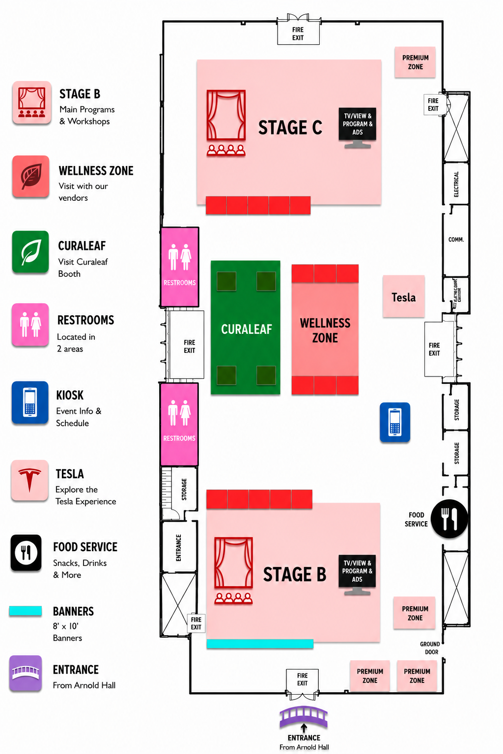 Fuch’s Pavilion map